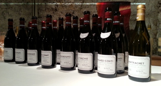 Dégustation du Domaine de la Romanée-Conti 2009