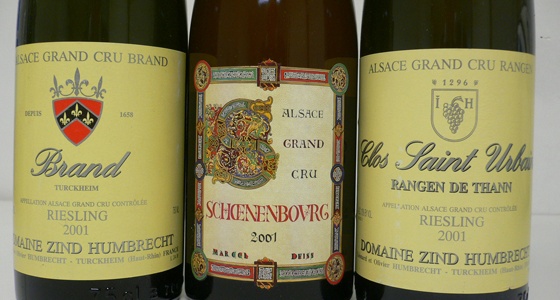 Soirée Rieslings secs d’Alsace et d’Allemagne au vieillissement