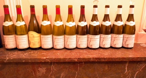 Verticale Charmes-Chambertin Grand Cru Domaine Dugat-Py