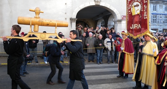 15ème percée du vin jaune à Arbois
