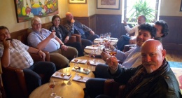 Repas à Chateauvieux autour des vieux vins du Jura