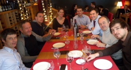 Lunch à Lavinia entre amis