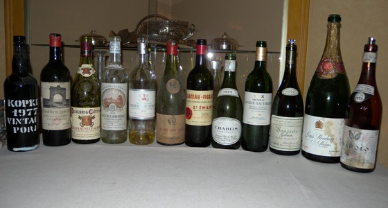 Dîner vieux millésimes au Chat Botté