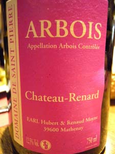 Arbois Chateau-Renard 2007