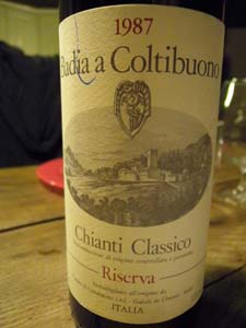 Badia Chianti 1987