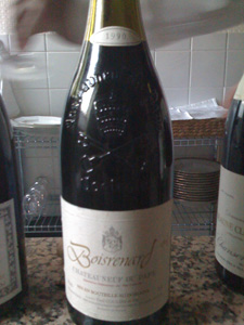 Boisrenard Châteauneuf du pape 1990