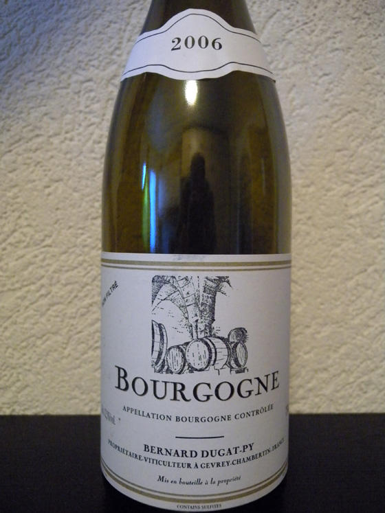 Bourgogne Rouge 2006 de Dugat Py