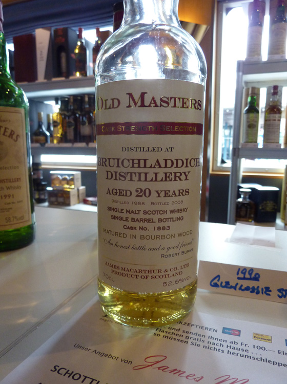 Bruichladdich 20 y