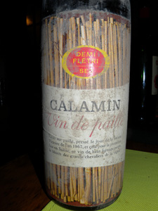 Calamin vin de paille demi-fétri sec 1967