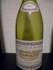 Chambolle-Musigny 1er cru 1985