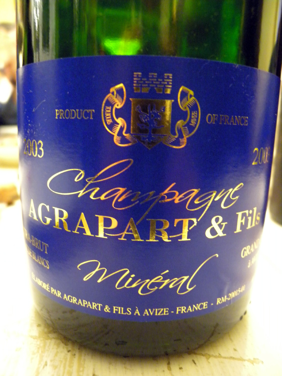 Champagne Agrapart & Fils 2003