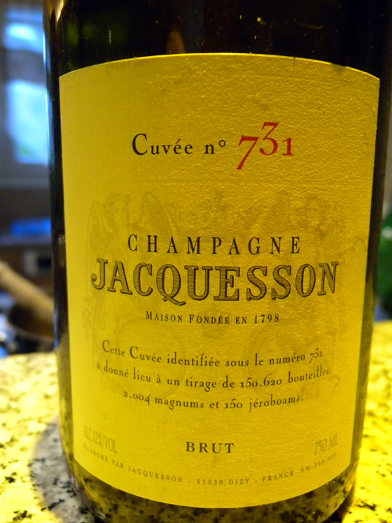 Champagne Jacquesson cuvée 731