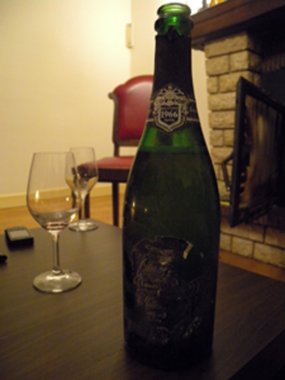 Champagne Laurent Perrier millésimé 1966