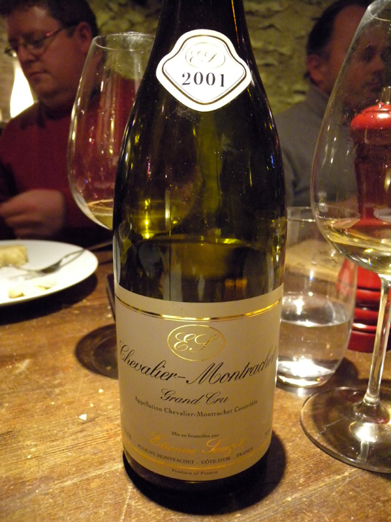 Chevalier-montrachet Grand Cru 2001 d'Etienne Sauzet