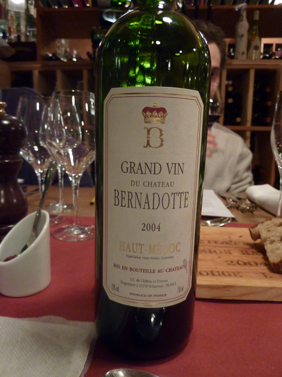 Château Bernadotte 2004