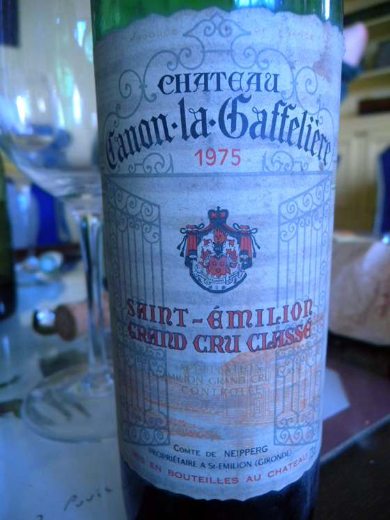 Château Canon La Gaffelière 1975