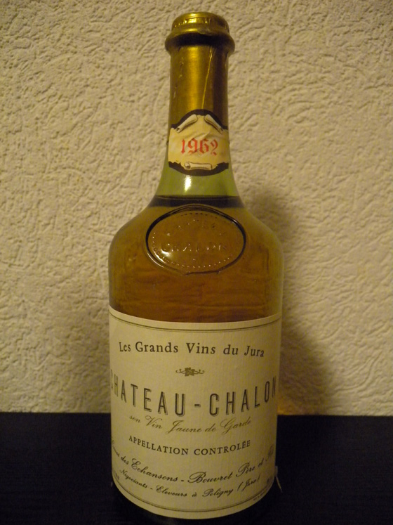 Château Chalon 1962 de Bouvret Père et Fils