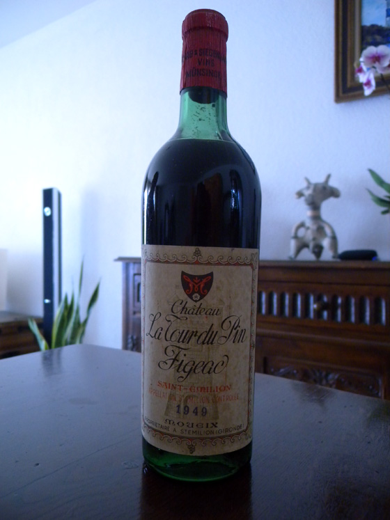 Château La Tour du Pin Figeac 1949