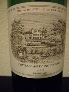 Château Lafite Rothschild 2003