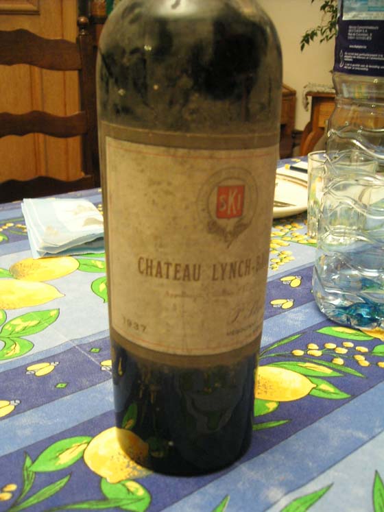 Château Lynch-Bages 1937