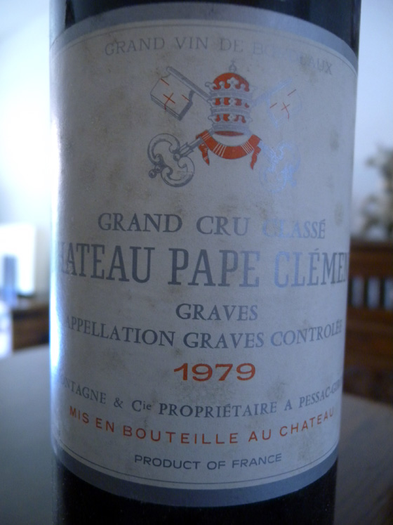 Château Pape Clément 1979