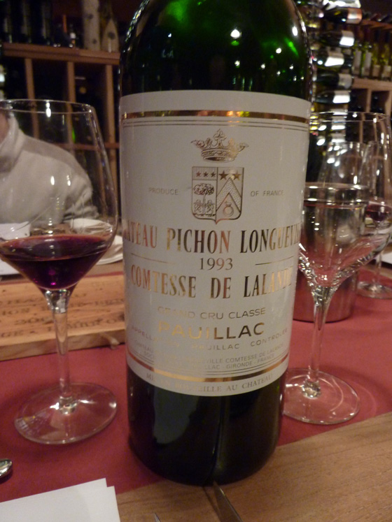 Château Pichon Longueville Comtesse de Lalande 1993