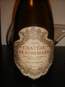 Château Pommard 1970 JL Laplanche