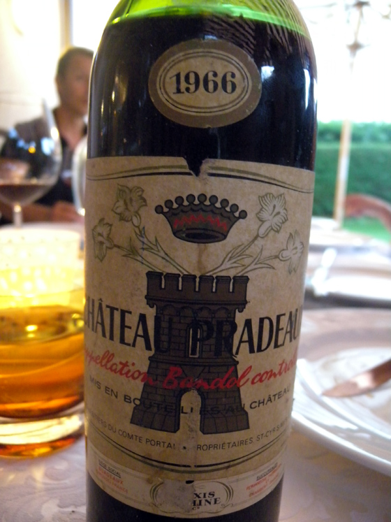 Château Pradeaux 1966