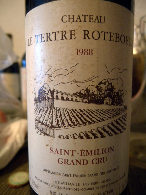 Château Tertre Roteboeuf 1988