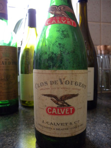 Clos Vougeot Calvet 1959