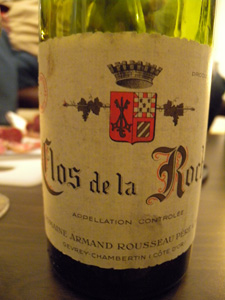 Clos de La Roche 1984 d'Armand Rousseau