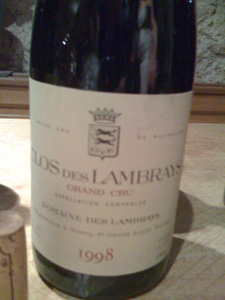 Clos des Lambrays Grand Cru 1998