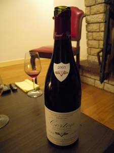 Corton Grand Cru Les Bressandes du Domaine Gaston & Pierre Ravaut 2005