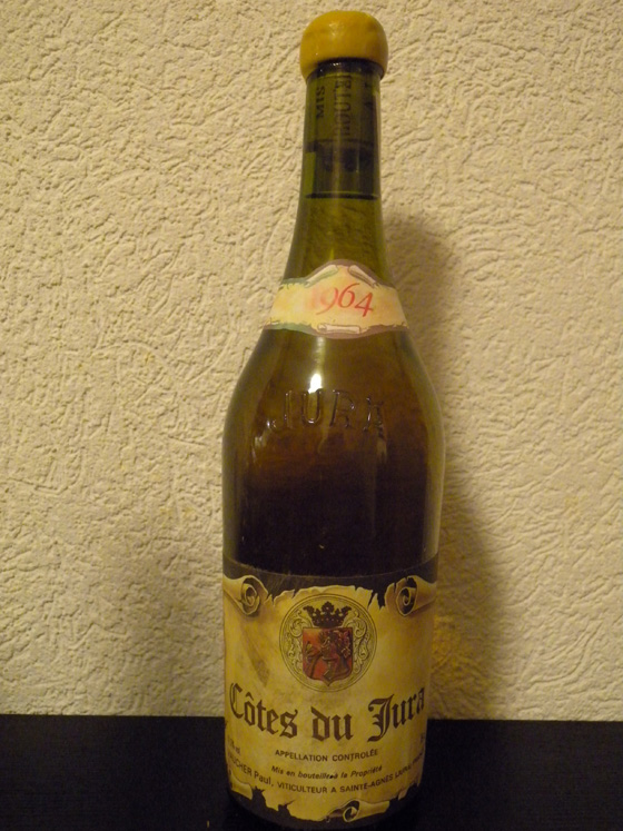 Côtes du Jura blanc 1964 de Paul Vaucher