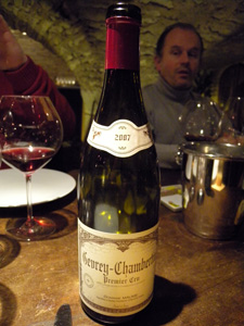 Gevrey-Chambertin 1er cru 2007 du domaine Maume