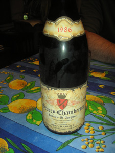 Gevrey-Chambertin Lavaux St Jacques 1986 Raphet