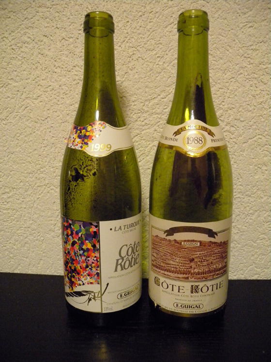 Guigal La Turque1999 et La Mouline1988