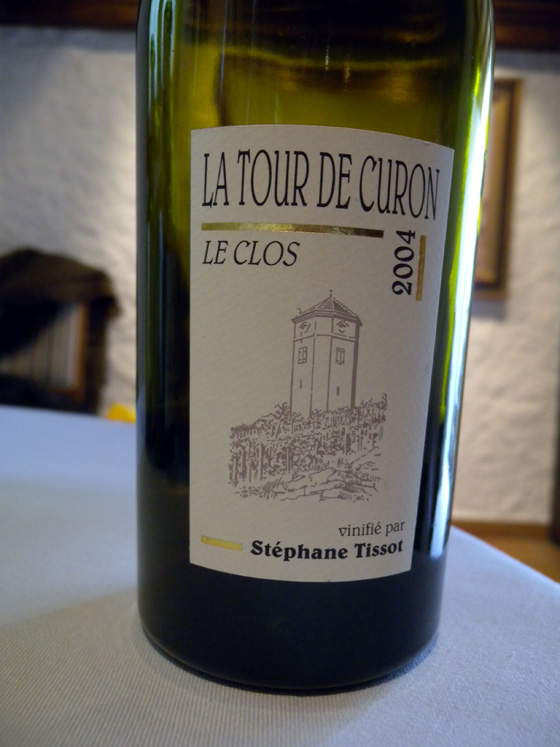 La Tour de Curon le Clos 2004 de Stéphane Tissot