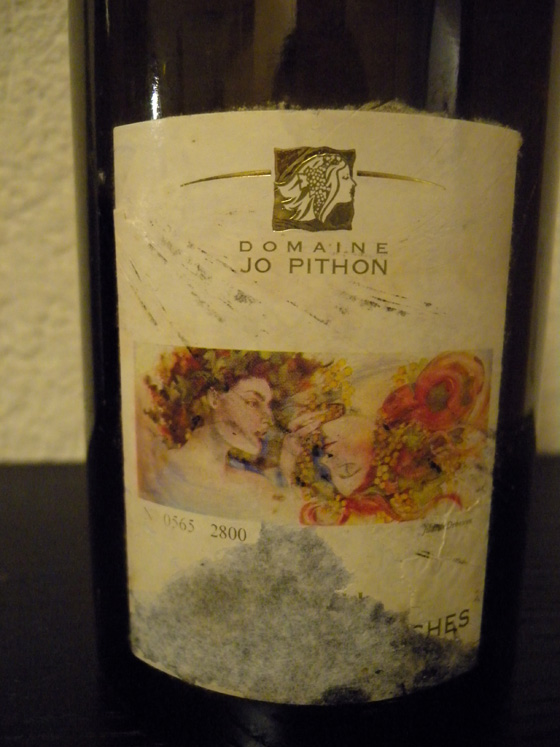 Les Bonnes Blanches 2002 du Domaine Jo Pithon