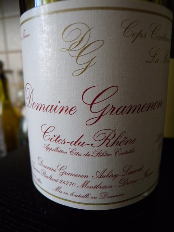 Les Ceps centenaires La Mémé 2006 du Domaine Gramenon
