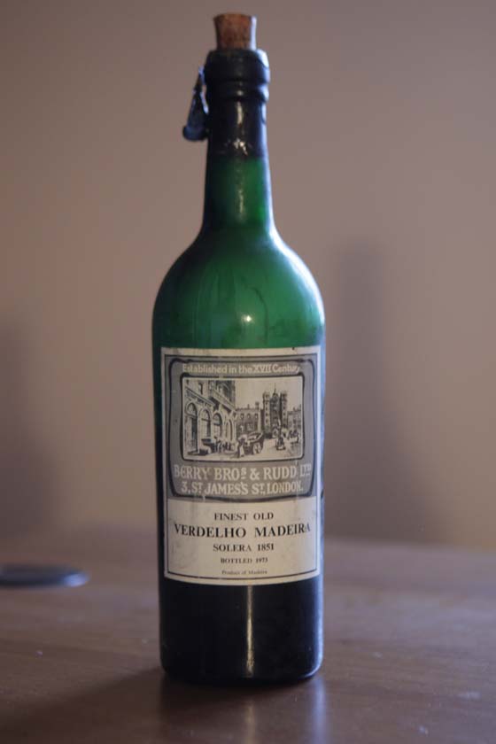 Madeira Verdelho Solera 1851 Berry Bros & Rudd Ltd