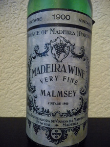 MadeiraWine Malmsey vintage 1900