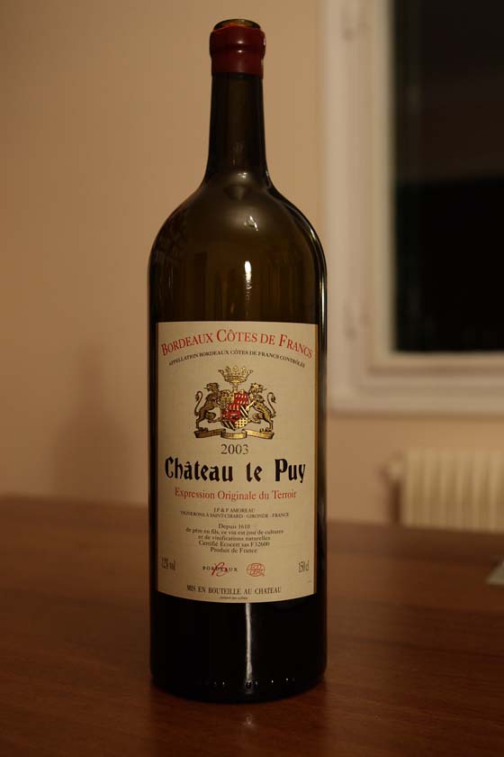 Magnum Château Le Puy 2003