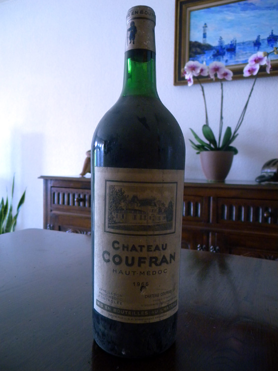 Magnum de Château Coufran 1966