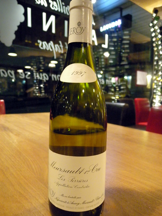 Meursault 1er cru Les Perrieres 1997 - Maison Leroy