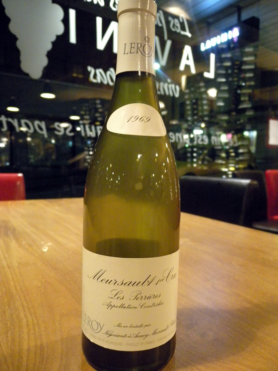 Meursault 1er cru Les Perrières 1969 - Maison Leroy