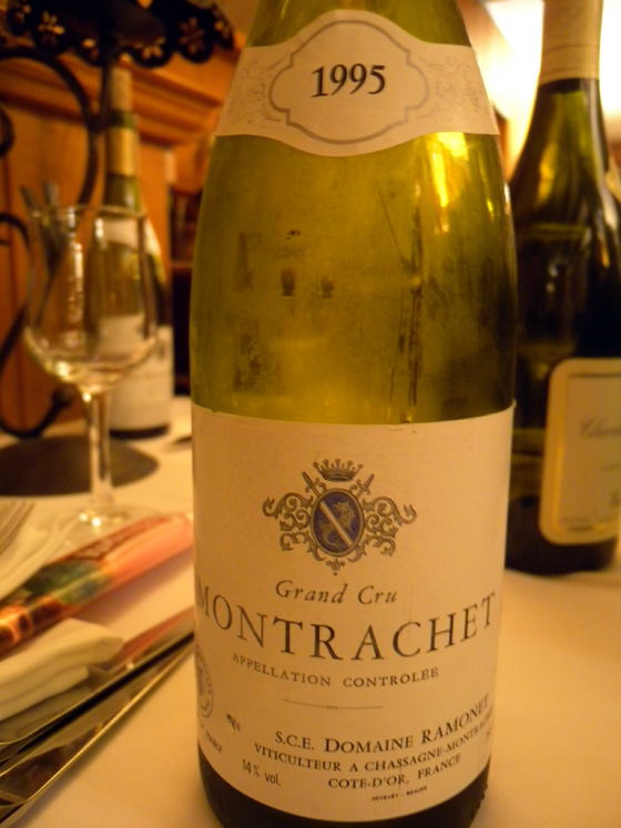 Montrachet Grand Cru 1995 du Domaine Ramonet