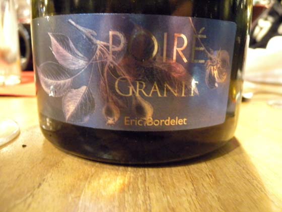 Poiré Granit d'Eric Bordelet