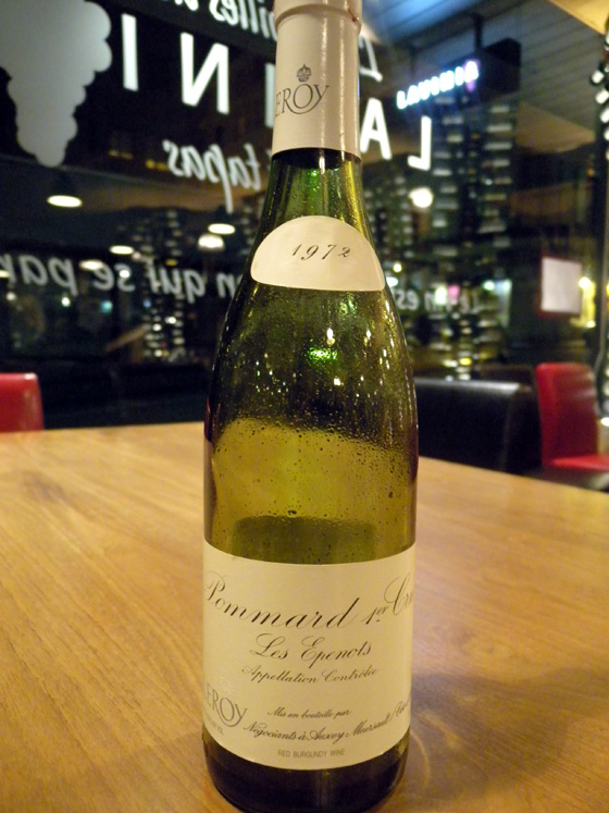 Pommard 1er cru Les Epenots 1972 - Maison Leroy