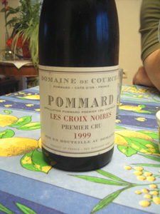 Pommard Les Croix Noires 1999 De Courcelles